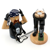 20cm Male Guitarist German Incense Burner image