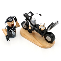 18cm Motorcyclist German Incense Burner image