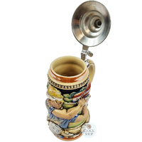 Golfer Beer Stein Rustic Finish 0.5L By KING image