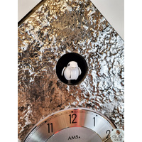 Stone Modern Battery Cuckoo Clock 34cm By AMS image