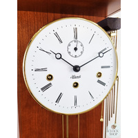 87cm Cherry 8 Day Mechanical Regulator Wall Clock By HERMLE image
