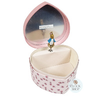 Peter Rabbit Heart Musical Jewellery Box (Romeo & Juliet) image