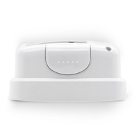 10cm Ada White Analogue Alarm Clock By ACCTIM image
