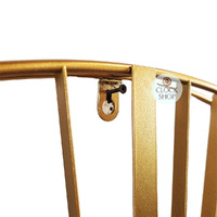 80cm Gardner Gold Modern Wall Clock By ACCTIM image
