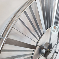 60cm Gardner Silver Modern Wall Clock By ACCTIM image