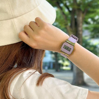 32mm Digit Retro Collection Lavender Purple & Gold Digital Womens Watch By ICE-WATCH image