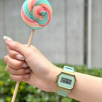 32mm Digit Retro Collection Light Green & Gold Digital Womens Watch By ICE-WATCH image