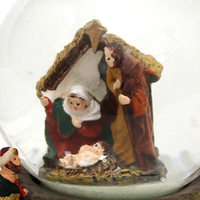 6cm Nativity Snow Globe- Assorted Designs image