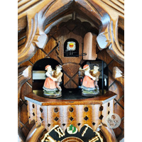 Birds & Grouse 1 Day Mechanical Carved Cuckoo Clock 47cm By HÖNES image