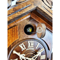 Ivy Vine 1 Day Mechanical Carved Cuckoo Clock 37cm By SCHNEIDER image