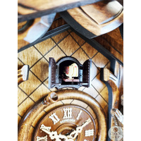 Before The Hunt Battery Carved Cuckoo Clock 50cm By SCHNEIDER image
