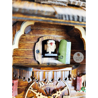 Beer Drinker Battery Chalet Cuckoo Clock 25cm By SCHNEIDER image