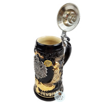 Deutschland Beer Stein With Pewter Eagle 0.4L By KING image