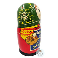 Zagorsk Village Floral Russian Dolls 29cm (Set Of 10) image