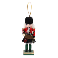 Scotsman Nutcracker Hanging Decoration- Assorted Designs image