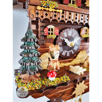 Sweethearts Battery Chalet Clock 18cm By TRENKLE image