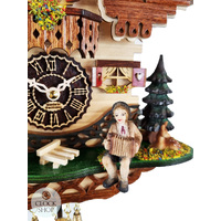 Accordion Player Battery Chalet Kuckulino 21cm By TRENKLE image