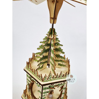 48cm Two Tier Angels Christmas Pyramid image