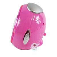 12cm Pink Minnie Mouse Musical Analogue Alarm Clock By DISNEY image