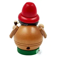 15cm Man & Rocking Horse German Incense Burner By Richard Glässer image