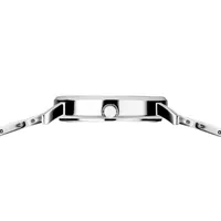 41mm Solar Collection Womens Watch With White Dial & Silver Ceramic Strap By BERING image