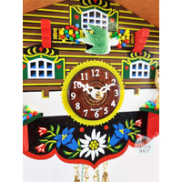 Swiss House Battery Chalet Kuckulino With Swinging Doll 14cm By TRENKLE image