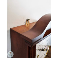 53cm Walnut 14 Day Mechanical Striking Wall Clock By AMS image