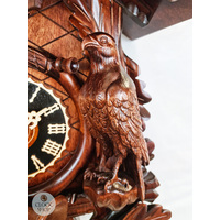 Before The Hunt 8 Day Mechanical Carved Cuckoo Clock 68cm By HÖNES image