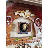 Hansel & Gretel Battery Chalet Cuckoo Clock 32cm By TRENKLE image