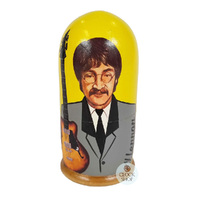 The Beatles Russian Dolls- Yellow 11cm (Set Of 5) image