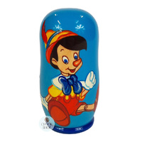 Pinocchio Russian Dolls- Blue 11cm (Set Of 5) image