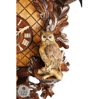 Eagle & Owls 8 Day Mechanical Carved Cuckoo Clock 62cm By SCHWER image