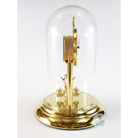 30cm Gold Anniversary Clock With Engraved Dial & Westminster Chime By HALLER (Small Blemish) image