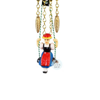 Swiss House Battery Chalet Kuckulino With Swinging Doll 12cm By TRENKLE image