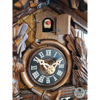 After The Hunt 1 Day Mechanical Carved Cuckoo Clock 33cm By ENGSTLER image