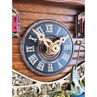 Fisherman with Moving Arm 1 Day Mechanical Chalet Cuckoo Clock 30cm By ENGSTLER image