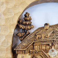 Black Forest Chalet Wall Carving By Thomas Eyring image