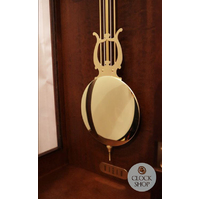 98cm Walnut 8 Day Mechanical Regulator Wall Clock By AMS image