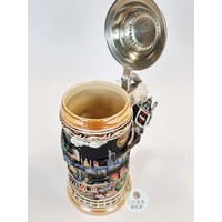 Train Beer Stein With Pewter Train On Lid 0.5L By KING image