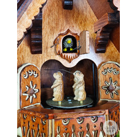 Bears 8 Day Mechanical Chalet Cuckoo Clock 45cm By ENGSTLER image