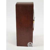 18cm Walnut Mechanical Skeleton Table Clock By HERMLE image