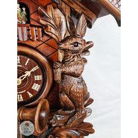 Before The Hunt 8 Day Mechanical Carved Cuckoo Clock With Dancers 75cm By SCHNEIDER image