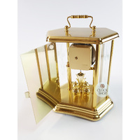 27cm Gold Anniversary Carriage Clock With Westminster Chime By HALLER image