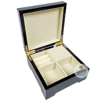 Wooden Musical Jewellery Box - Almond Blossom By Van Gogh (Vivaldi - Spring) image