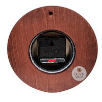 17cm Mahogany Nautical Quartz Clock By FISCHER image