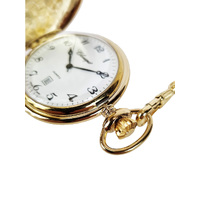 48mm Gold Unisex Pocket Watch With Polished Plain Case By CLASSIQUE (Arabic) image