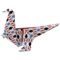 Funny Origami- Dinosaur image