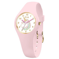 28mm Fantasia Collection Pink & Gold Youth Watch With Unicorn Dial By ICE-WATCH image