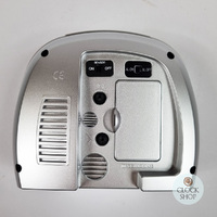 13cm Sensa-Light Silver Smartlite Silent Analogue Alarm Clock By ACCTIM (No Seconds Hand) image