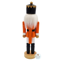 18cm Orange King Nutcracker image
